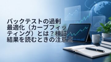 バックテストの過剰最適化（カーブフィッティング）とは？検証結果を読むときの注意点