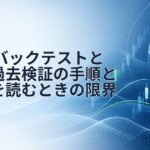 FXのバックテストとは?過去検証の手順と結果を読むときの限界