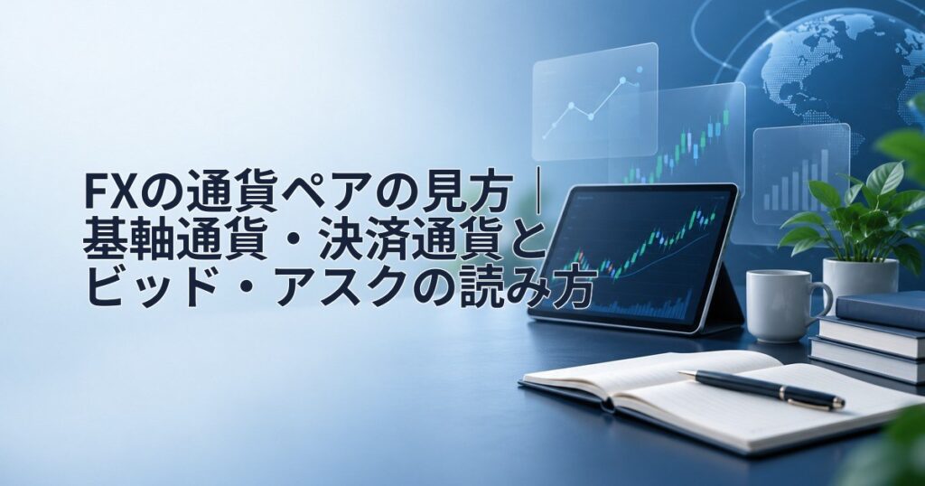 FXの通貨ペアの見方｜基軸通貨・決済通貨とビッド・アスクの読み方