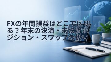FXの年間損益はどこで区切る？年末の決済・未決済ポジション・スワップの扱い