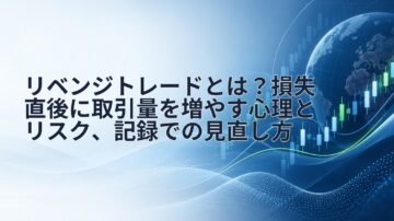 リベンジトレードとは？損失直後に取引量を増やす心理とリスク、記録での見直し方