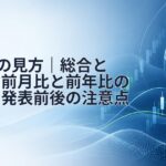 米CPIの見方｜総合とコア、前月比と前年比の違いと発表前後の注意点