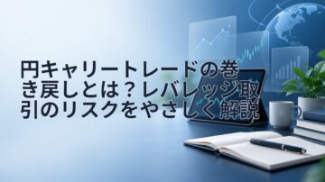 円キャリートレードの巻き戻しとは?レバレッジ取引のリスクをやさしく解説