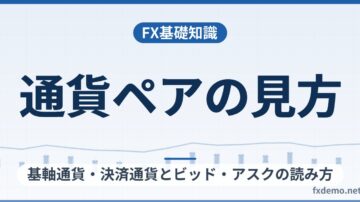 FXの通貨ペアの見方｜基軸通貨・決済通貨とビッド・アスクの読み方